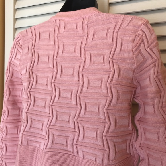 Pink Knit Cardigan- Cropped! EUC 3/$19 - Picture 7 of 12